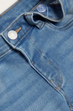 Jeansshorts i denimtrikot