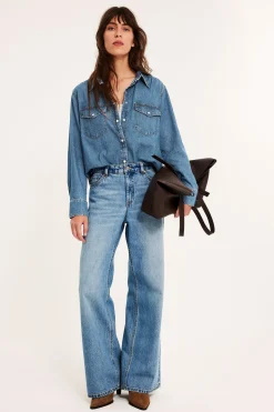 Jeansskjorte