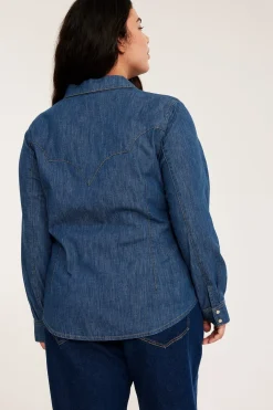 Jeansskjorte