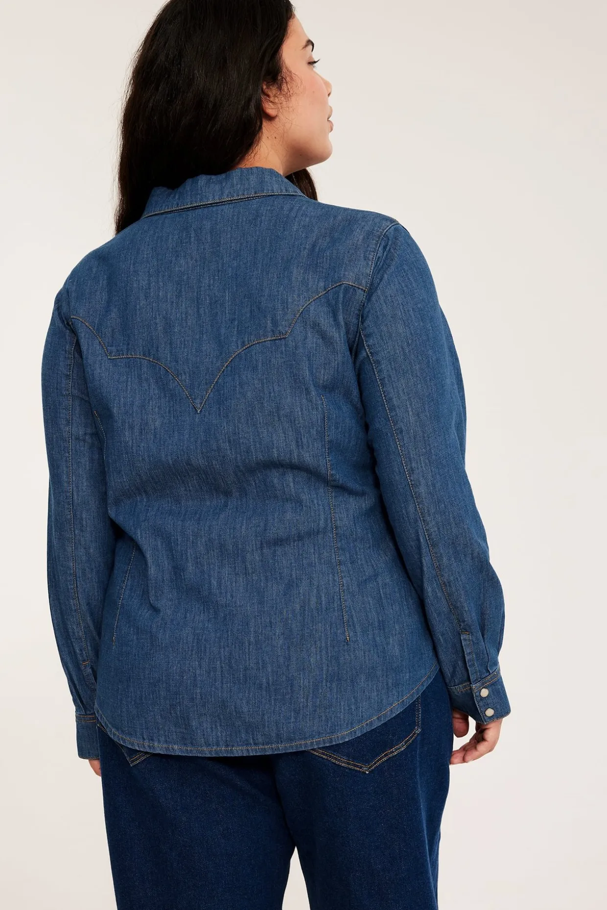 Jeansskjorte
