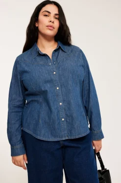 Jeansskjorte