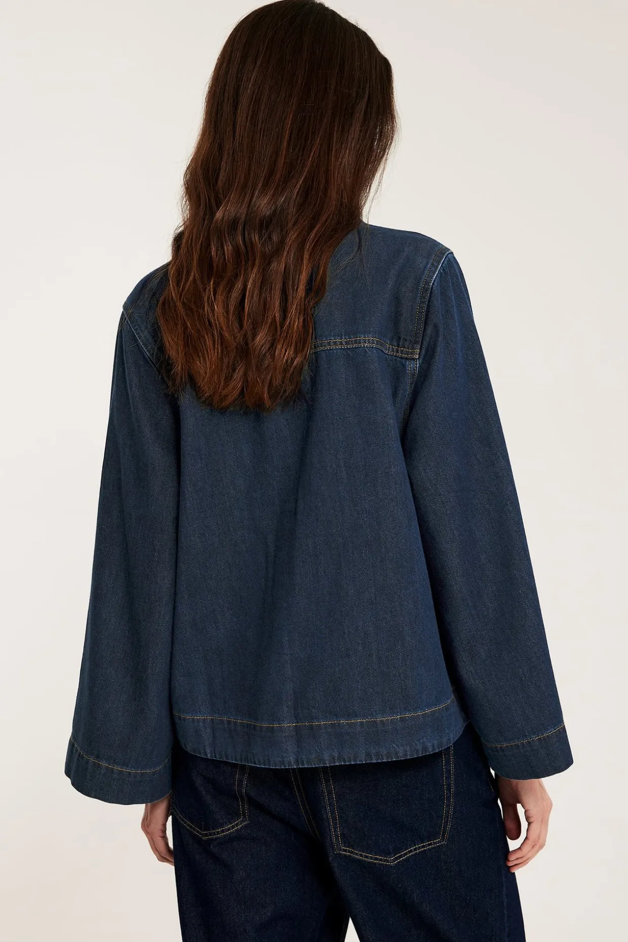 Jeansskjorte