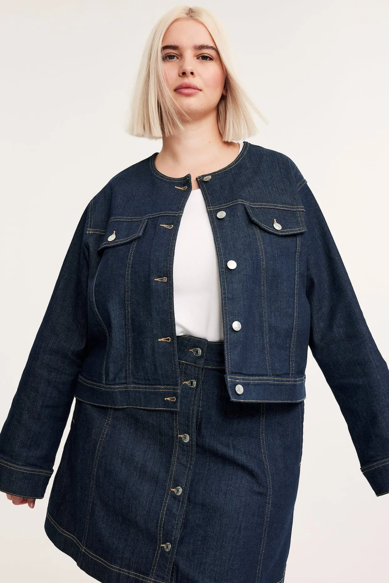Jeansskjørt