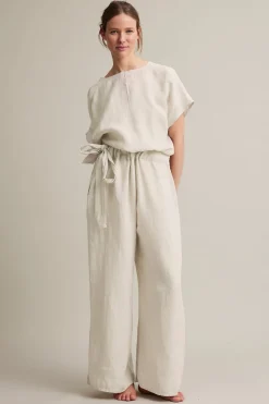 Jumpsuit i lin