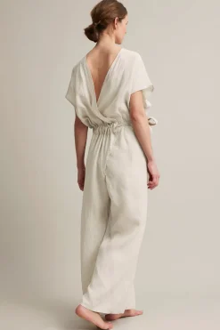 Jumpsuit i lin