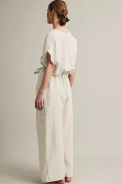 Jumpsuit i lin