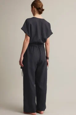 Jumpsuit i lin