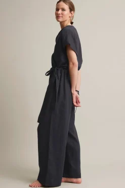 Jumpsuit i lin