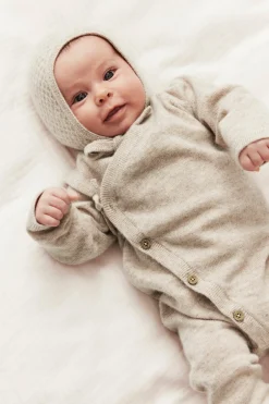 Jumpsuit i ull- og kasjmirblanding