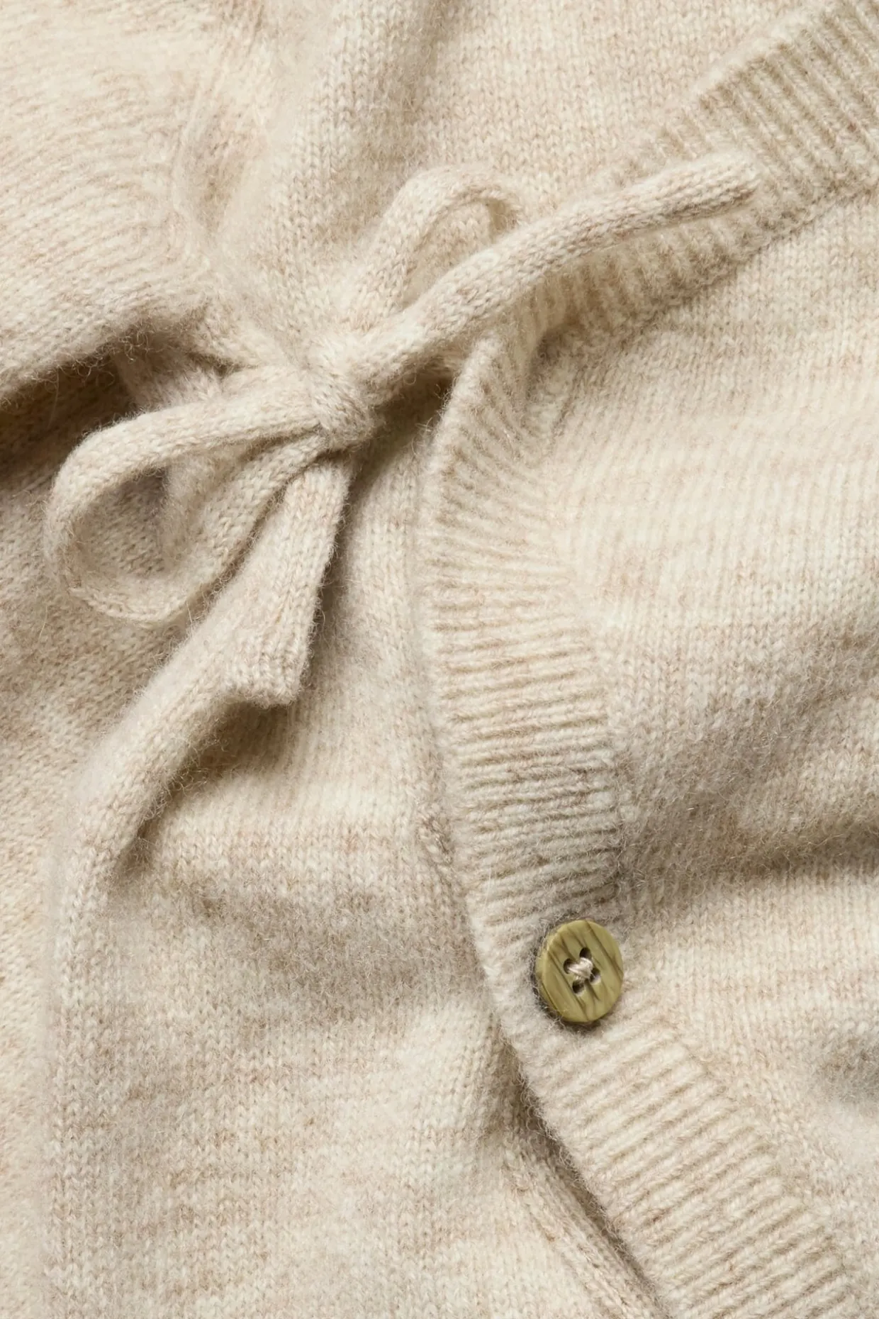 Jumpsuit i ull- og kasjmirblanding