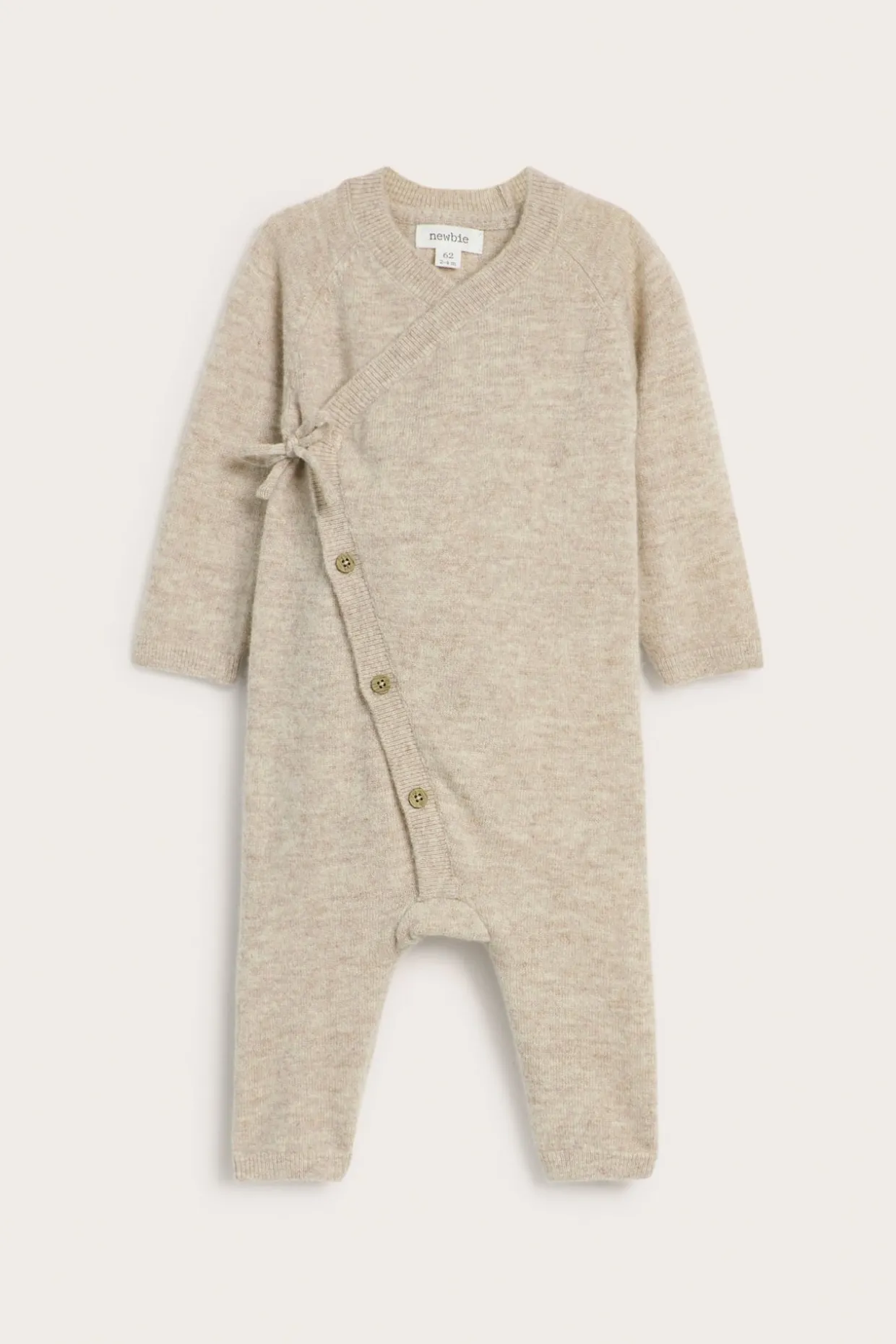 Jumpsuit i ull- og kasjmirblanding