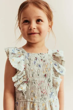 Jumpsuit med blomstermønster