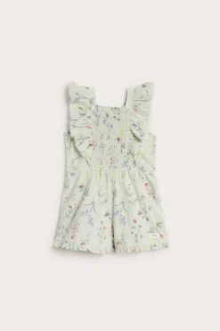 Jumpsuit med blomstermønster
