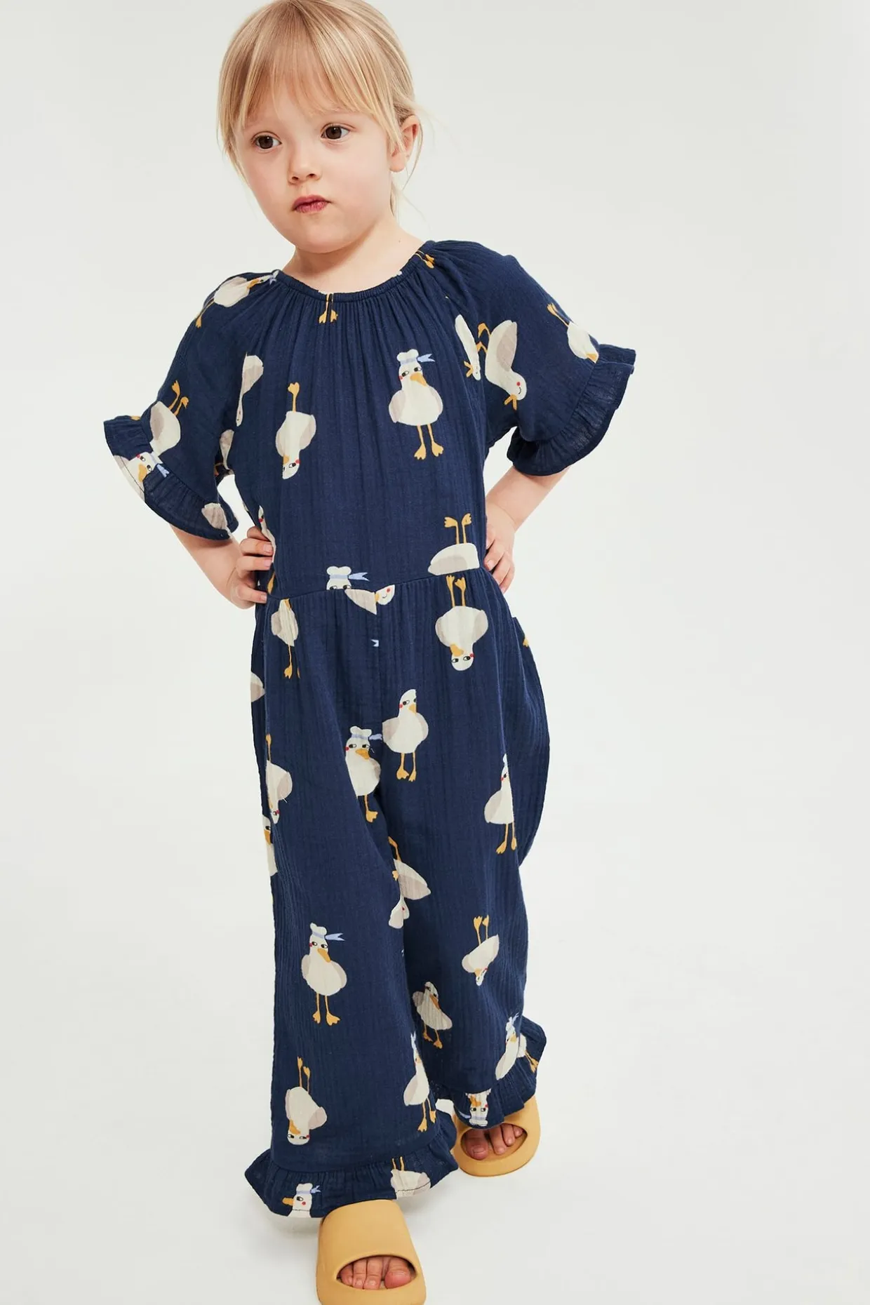 Jumpsuit med måker