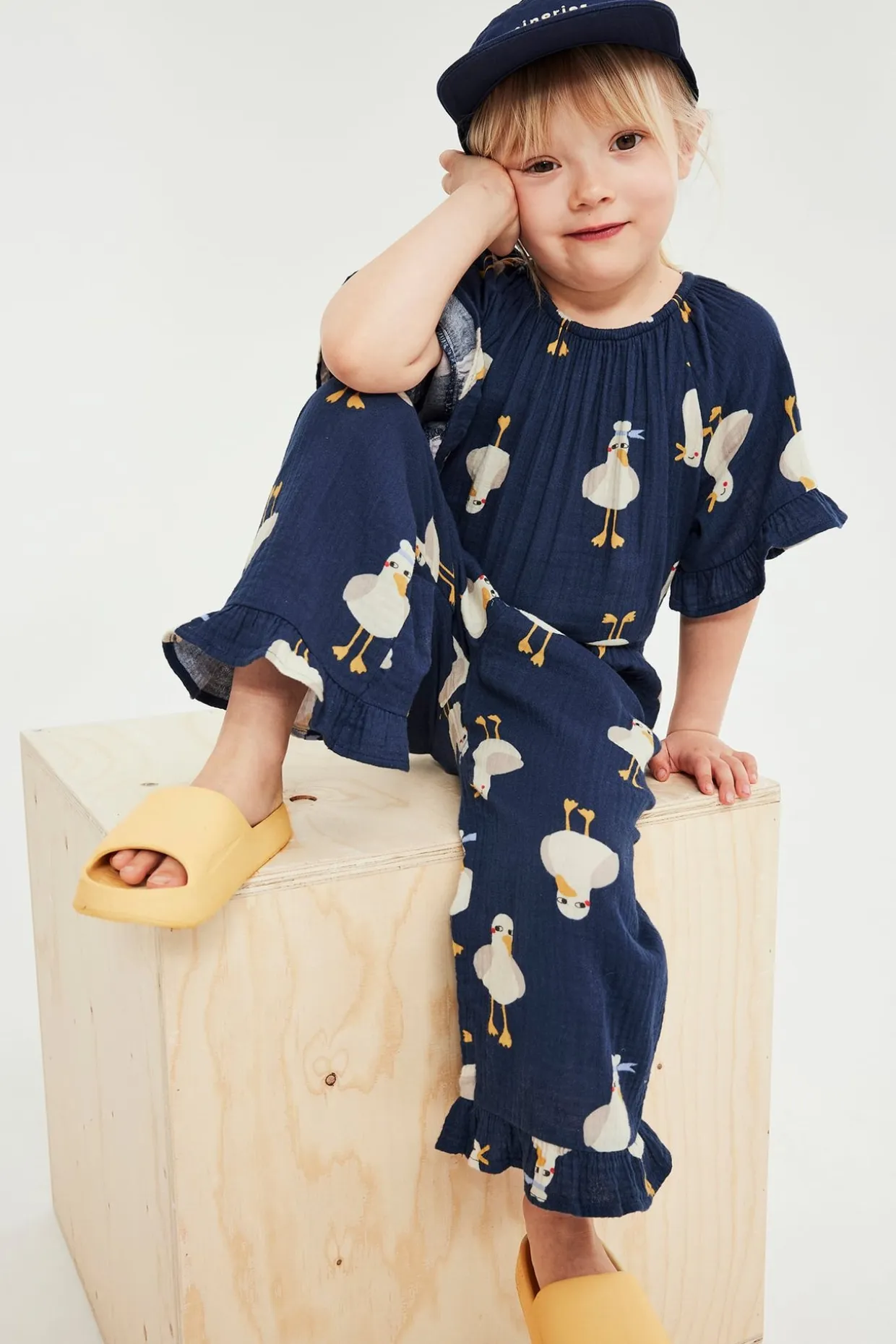 Jumpsuit med måker