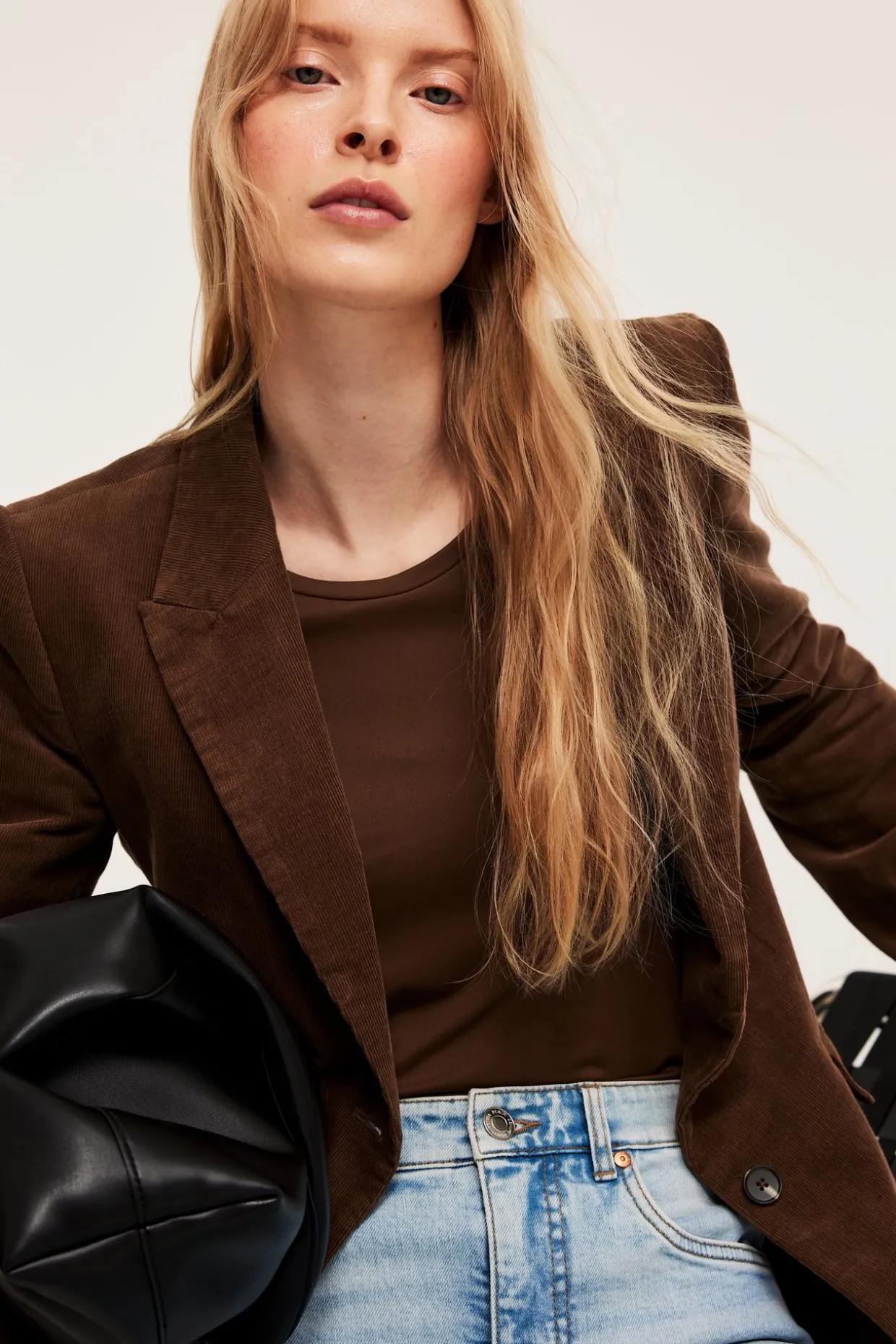 Kordfløyelsblazer
