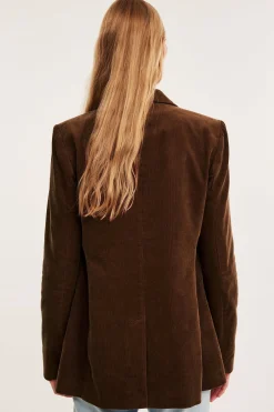 Kordfløyelsblazer