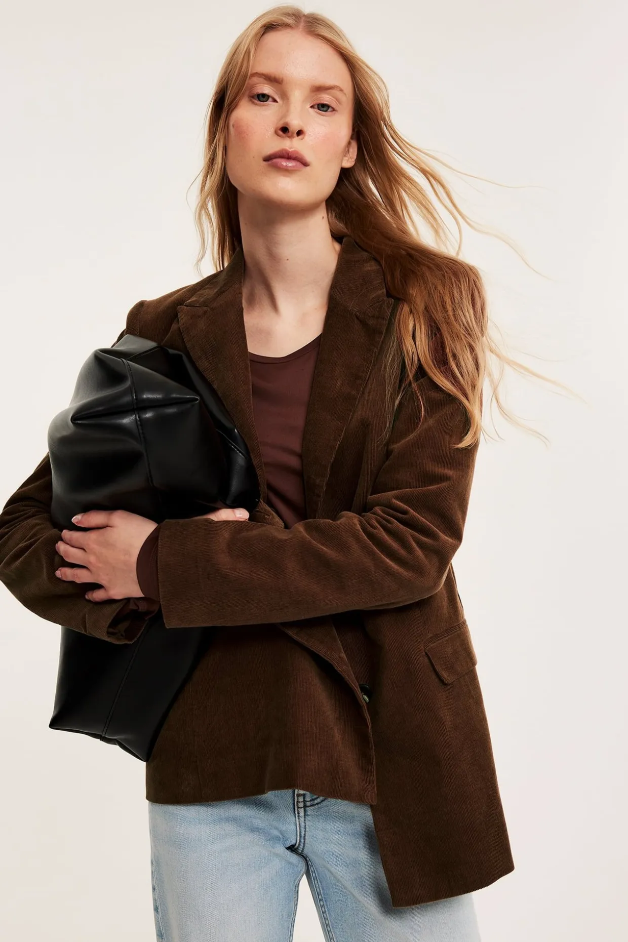 Kordfløyelsblazer