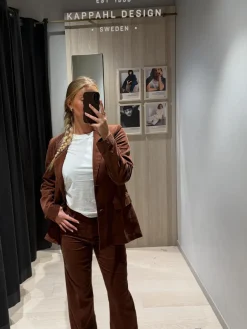 Kordfløyelsblazer