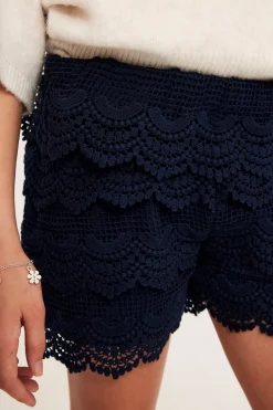 Korte blondeshorts