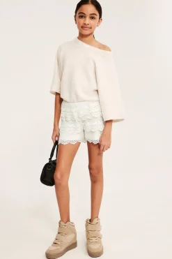 Korte blondeshorts
