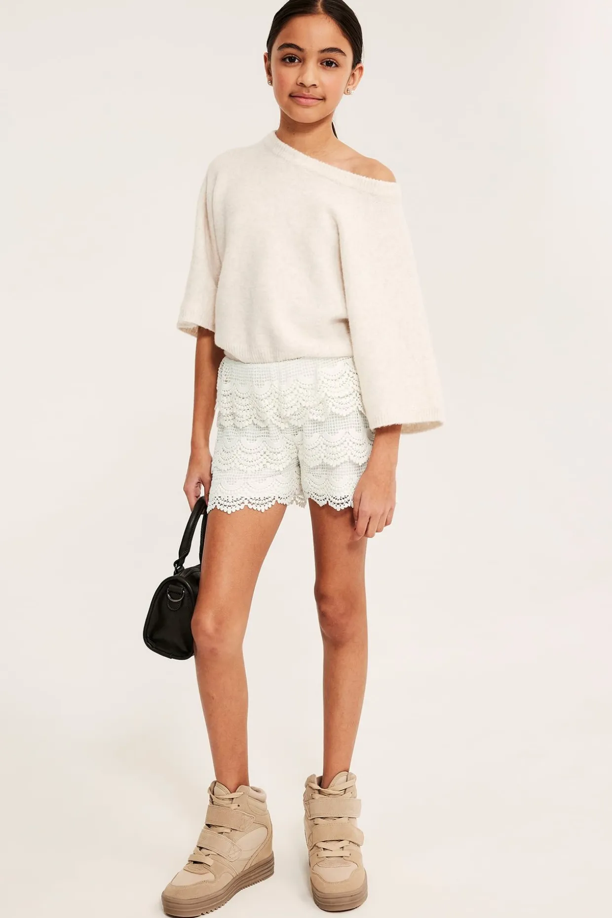 Korte blondeshorts