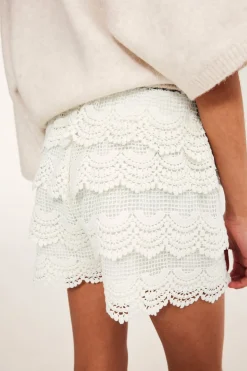 Korte blondeshorts