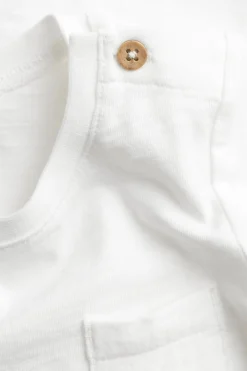 Kortermet body i flosset trikot