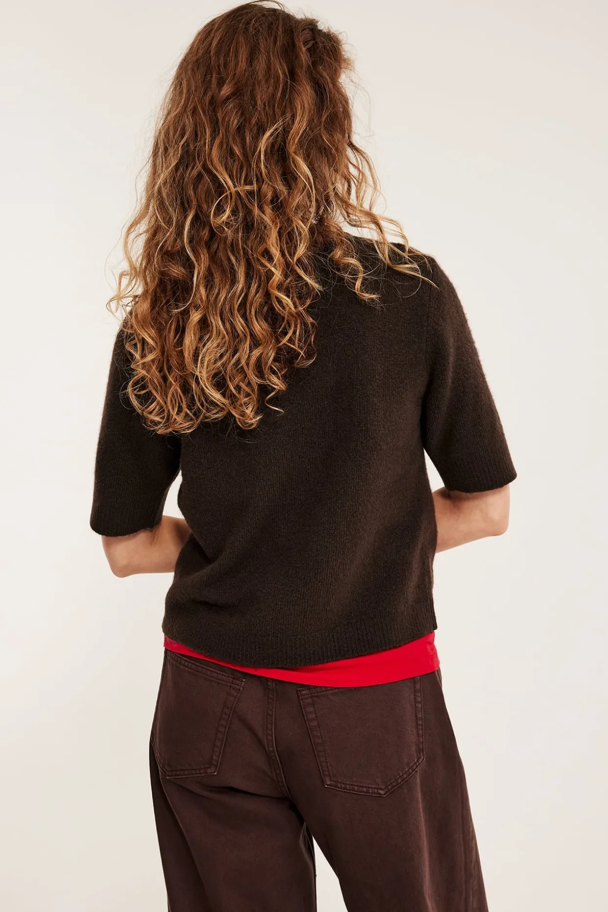 Kortermet cardigan