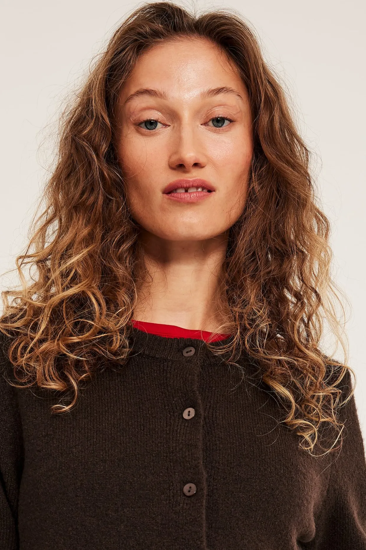 Kortermet cardigan