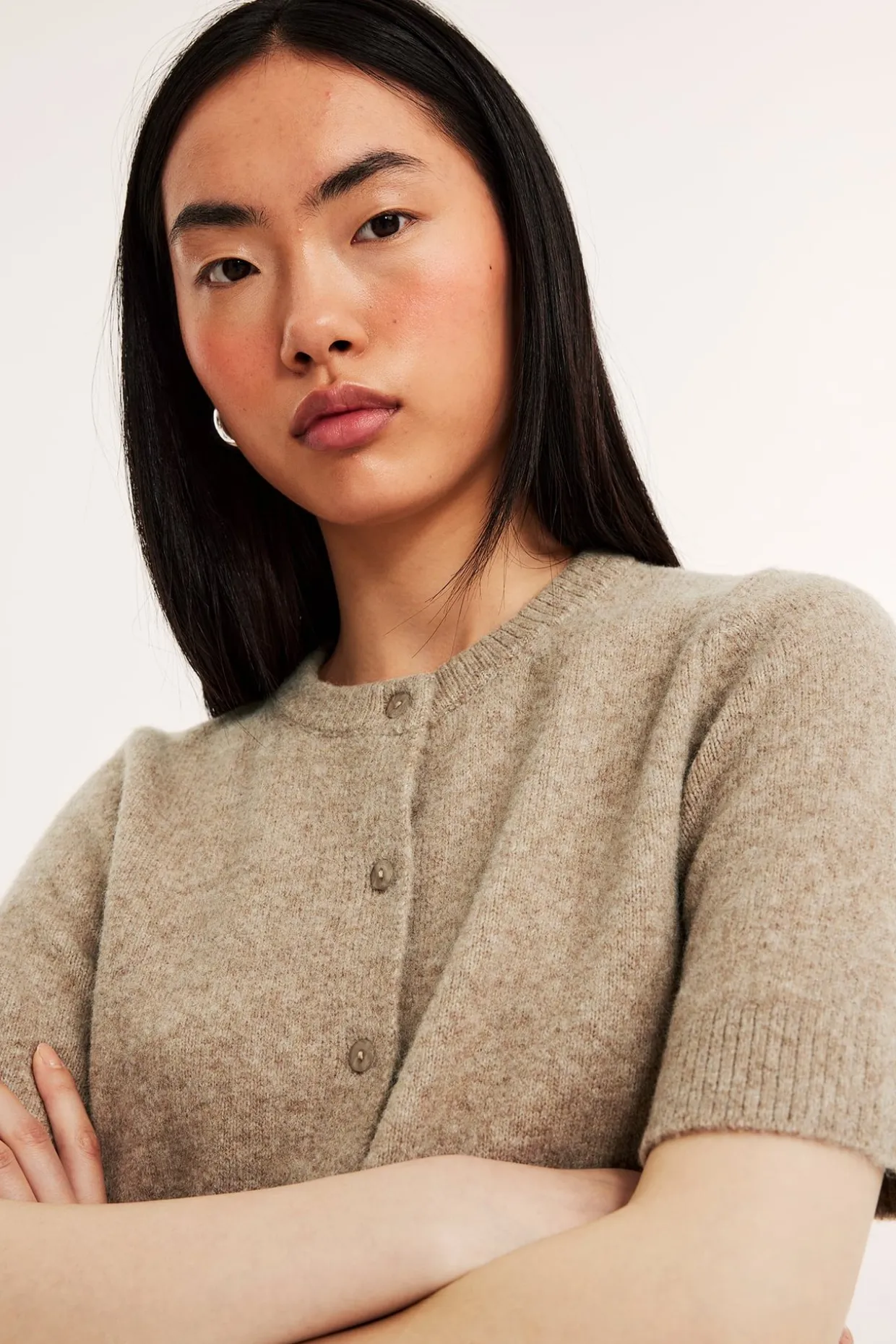 Kortermet cardigan
