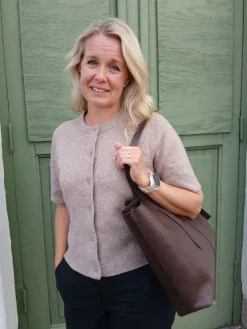 Kortermet cardigan
