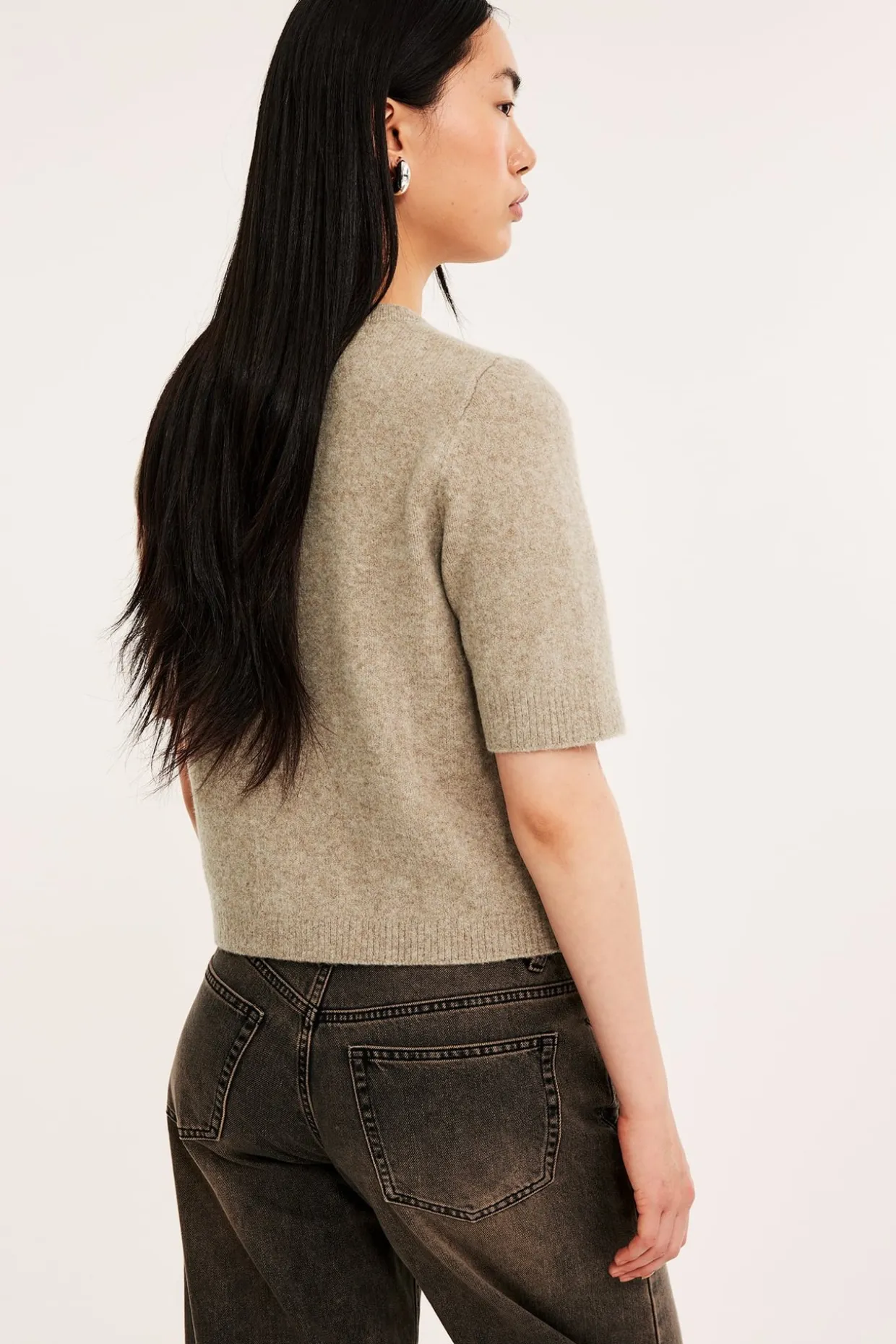 Kortermet cardigan