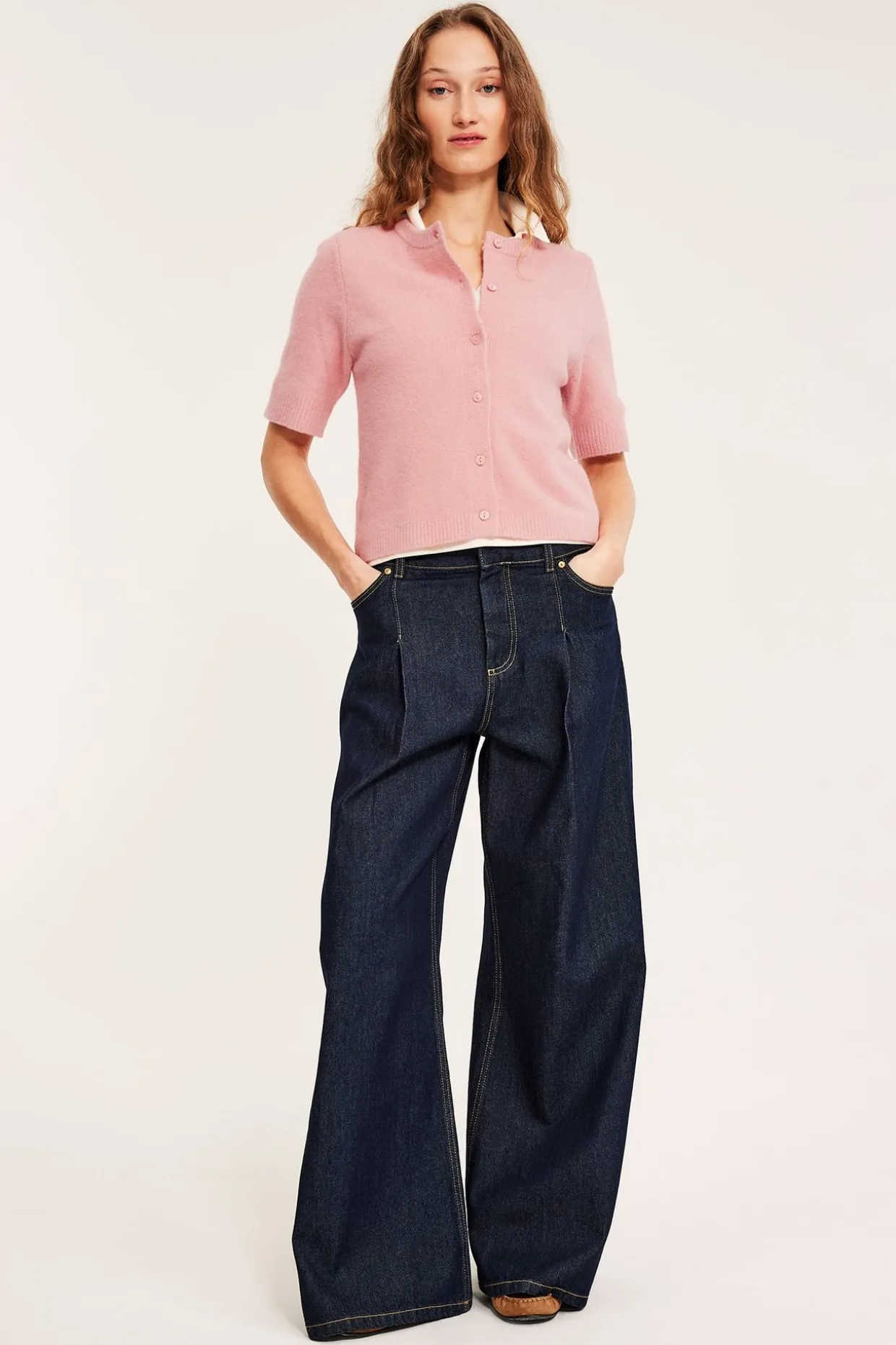 Kortermet cardigan