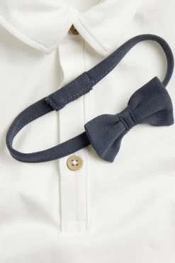 Kortermet festbody med sløyfe