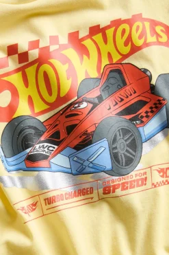 Kortermet Hot Wheels-T-skjorte
