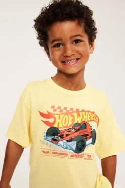 Kortermet Hot Wheels-T-skjorte