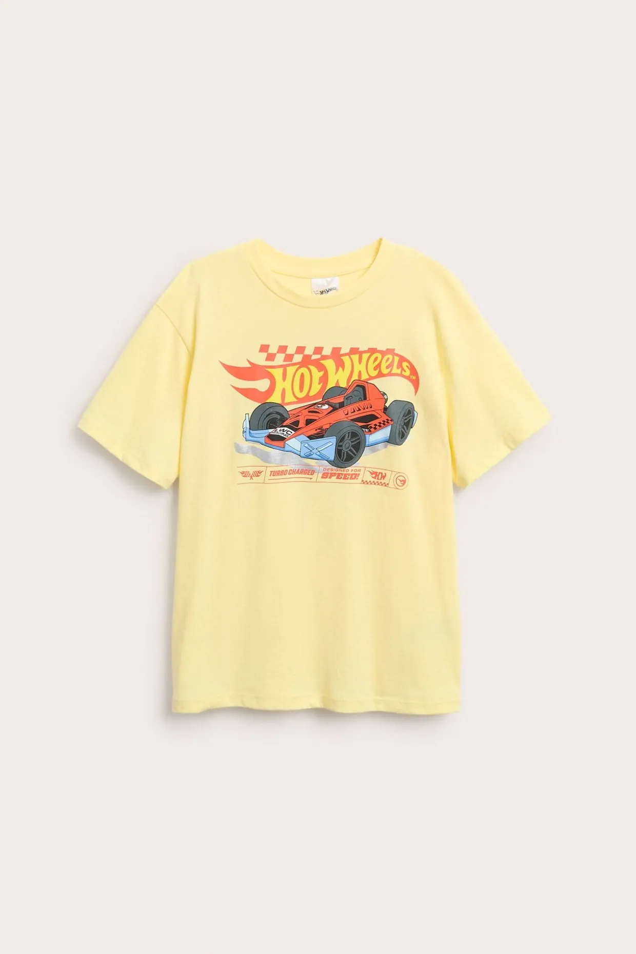 Kortermet Hot Wheels-T-skjorte