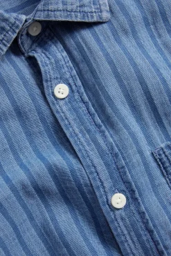 Kortermet jeansskjorte