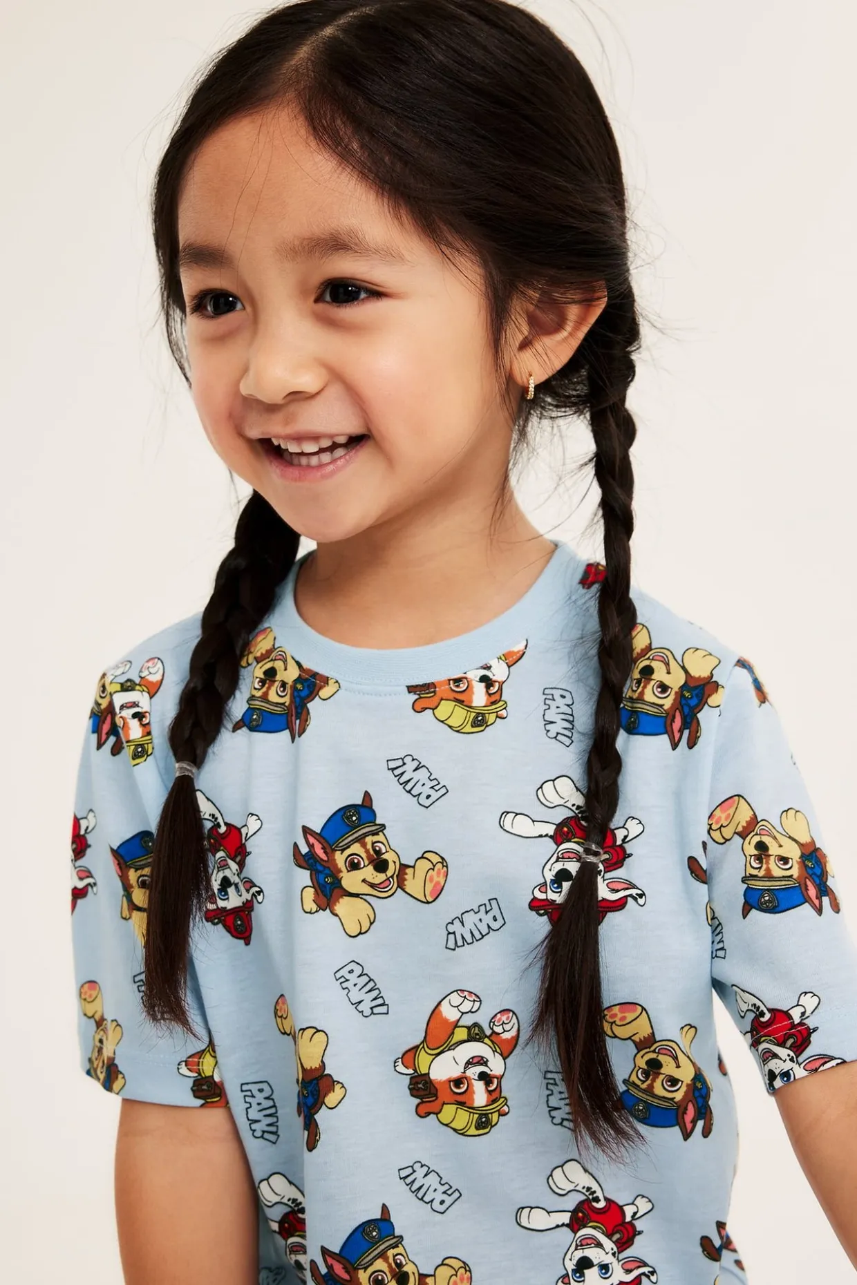 Kortermet pyjamas Paw Patrol