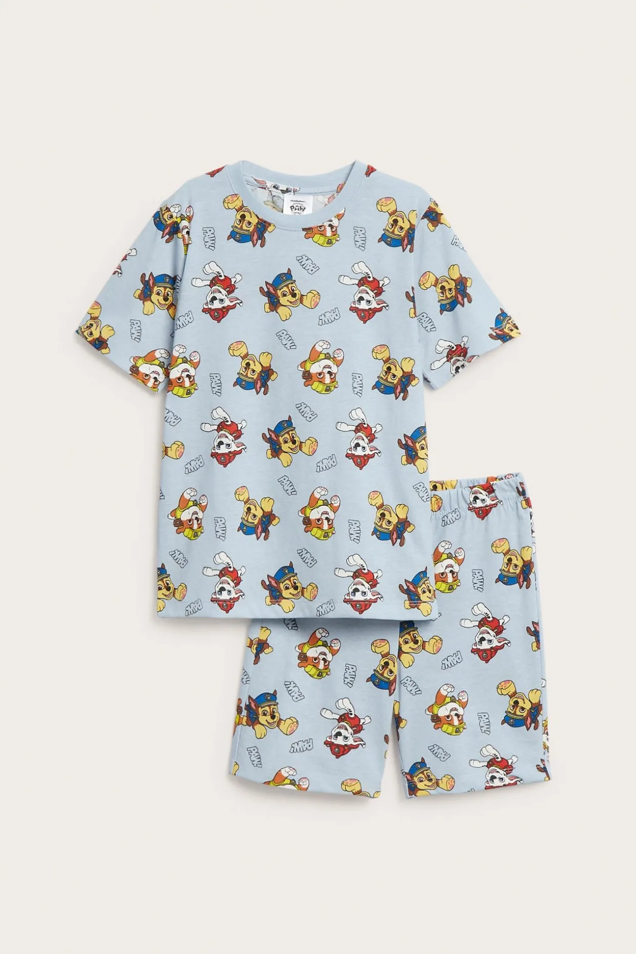 Kortermet pyjamas Paw Patrol