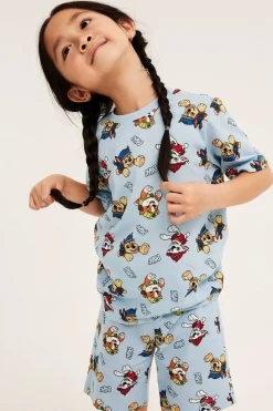 Kortermet pyjamas Paw Patrol