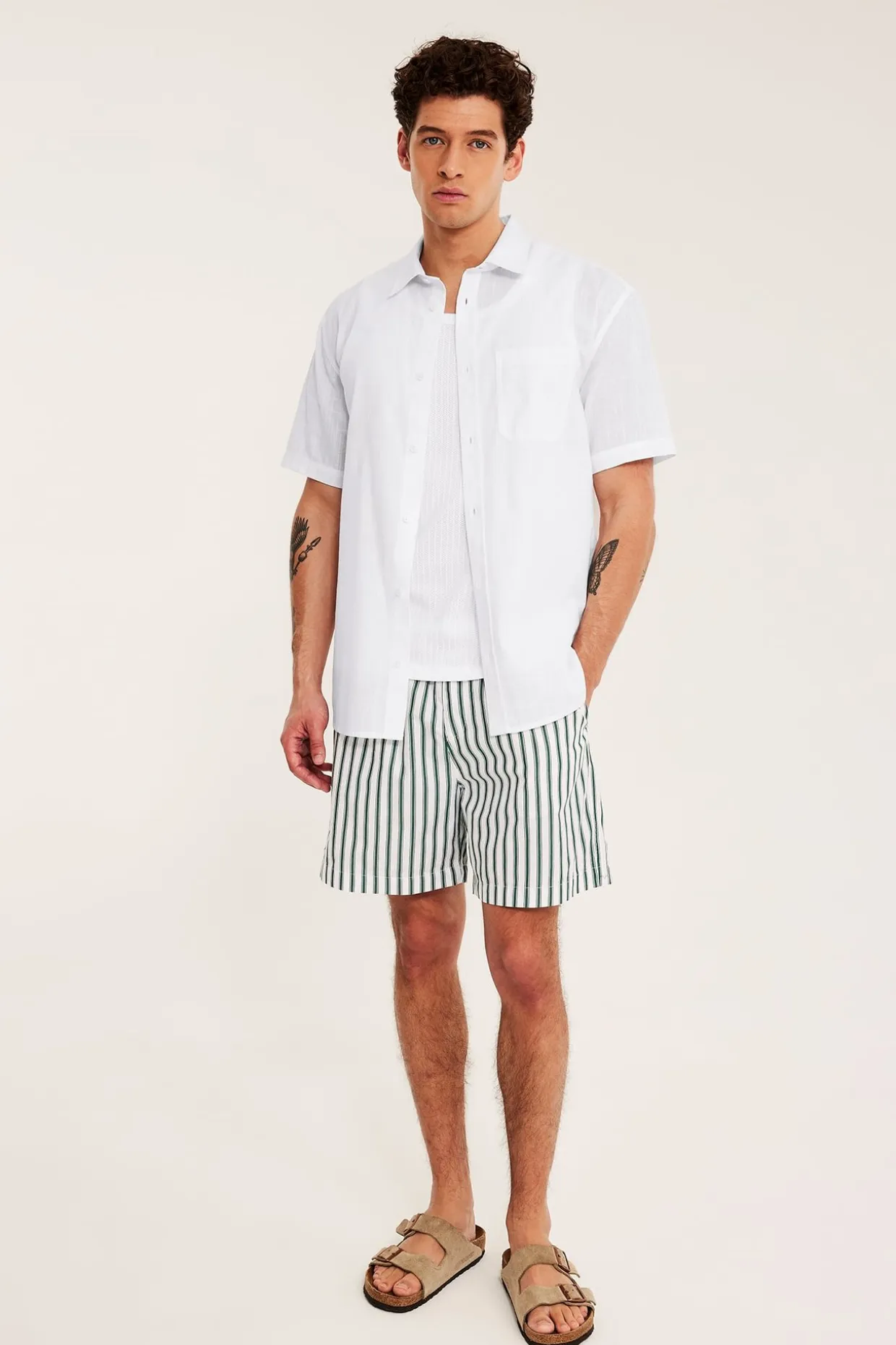 Kortermet skjorte regular fit