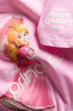Kortermet T-skjorte Prinsesse Peach