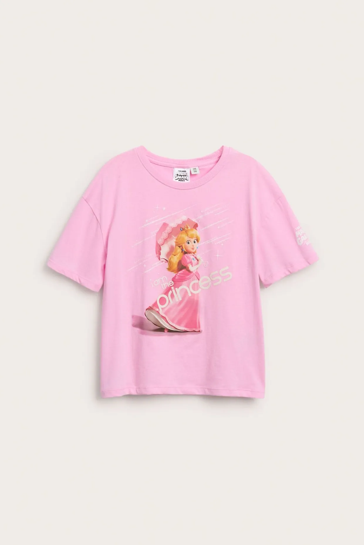 Kortermet T-skjorte Prinsesse Peach
