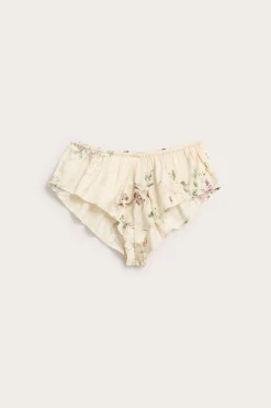 Korte shorts i sateng