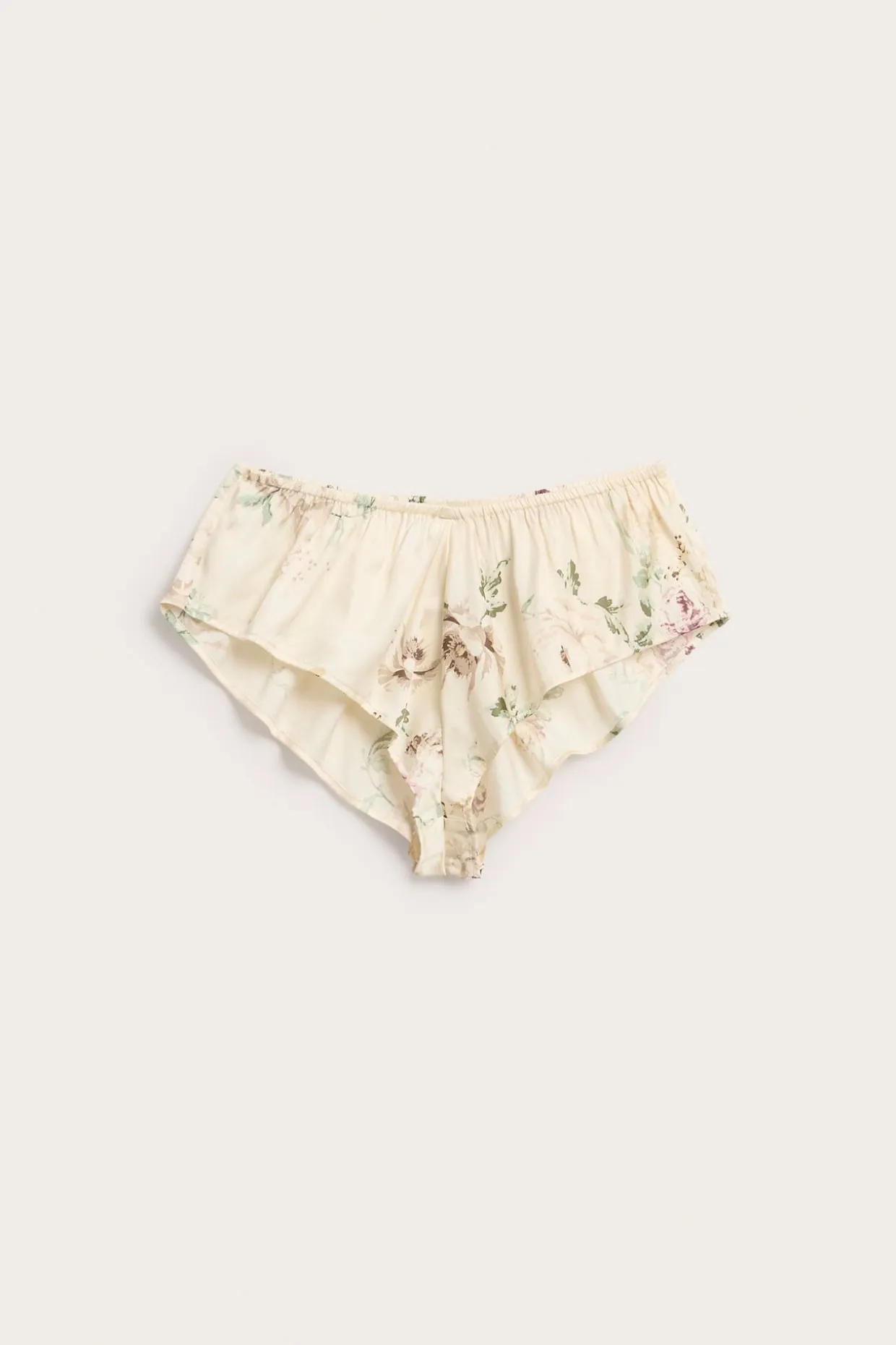 Korte shorts i sateng