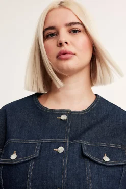 Kort jeansjakke