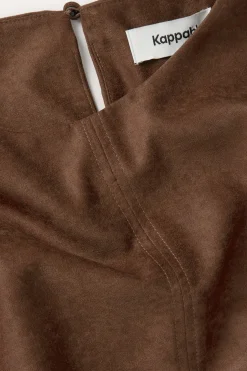 Kort topp | Brun | Dame | Kappahl