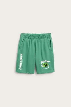 Koseshorts med Minecraft-mønster